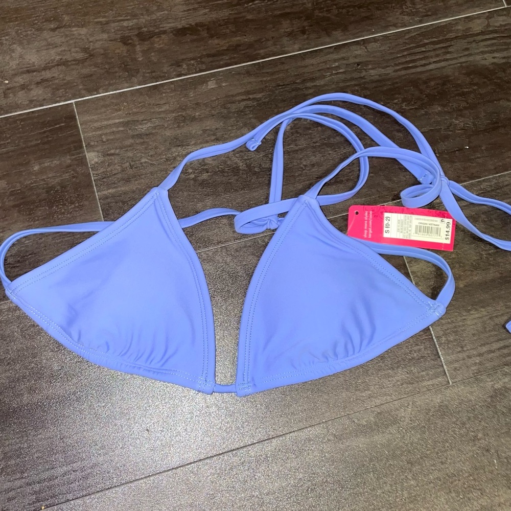NWT!!Purple/ blue bathing suit top